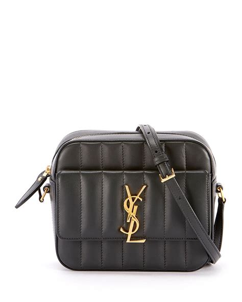 vicky medium ysl bag|Saint Laurent Vicky Medium YSL Monogram Quilted Camera Bag.